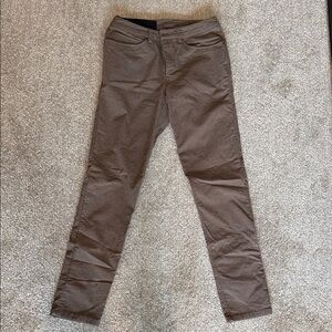 Lululemon ABC Pant Slim 34" *Tech Canvas Heathered Burnt Caramel | Men's 30 x 32